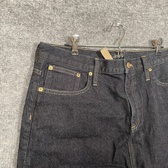 New J.Crew Womens Size 31 Mini Denim Skirt Black Cotton Pockets STYLE BT791 - Picture 2 of 10